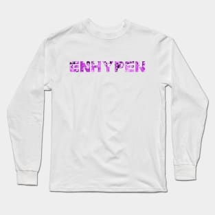 Enhypen Pink Long Sleeve T-Shirt